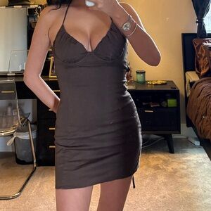 Princess Polly Chocolate Mini Dress